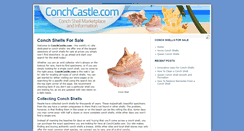 Desktop Screenshot of conchcastle.com