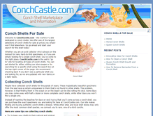 Tablet Screenshot of conchcastle.com